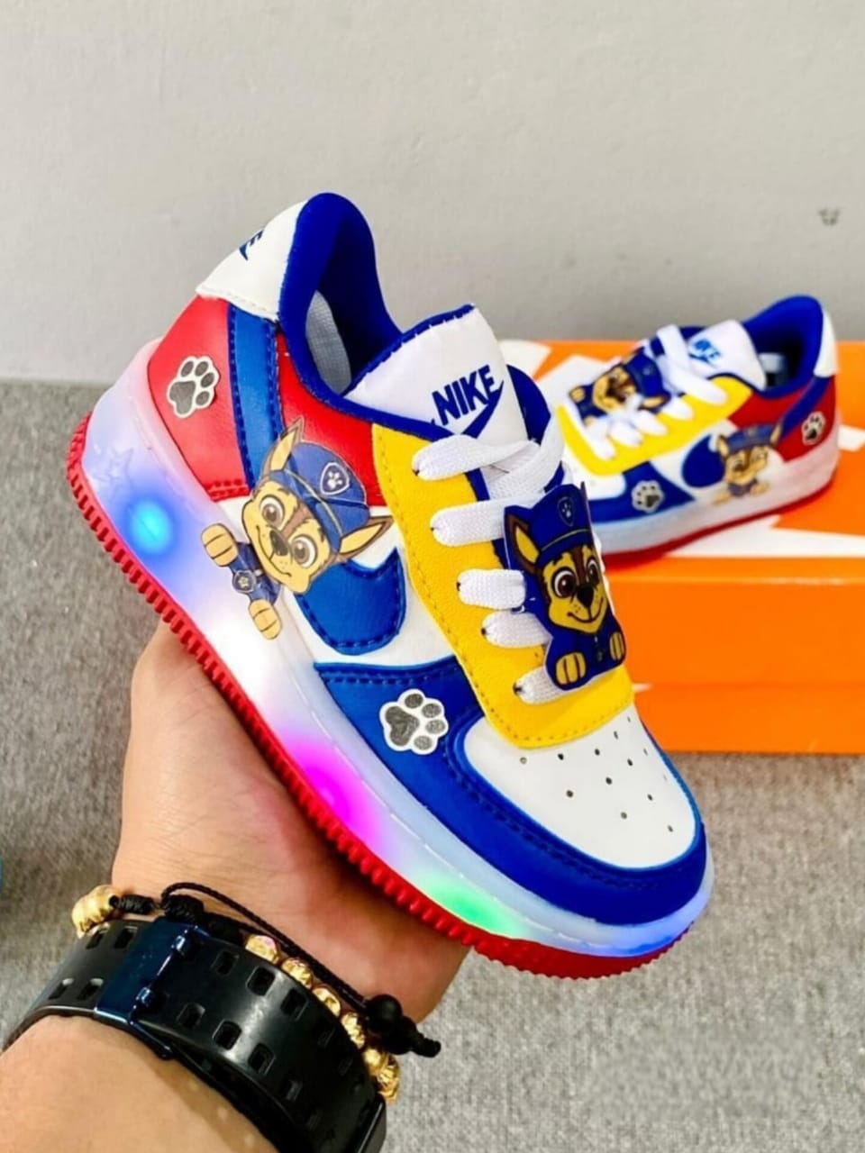 KD NIKE PAWPATROL NIÑO LUCES